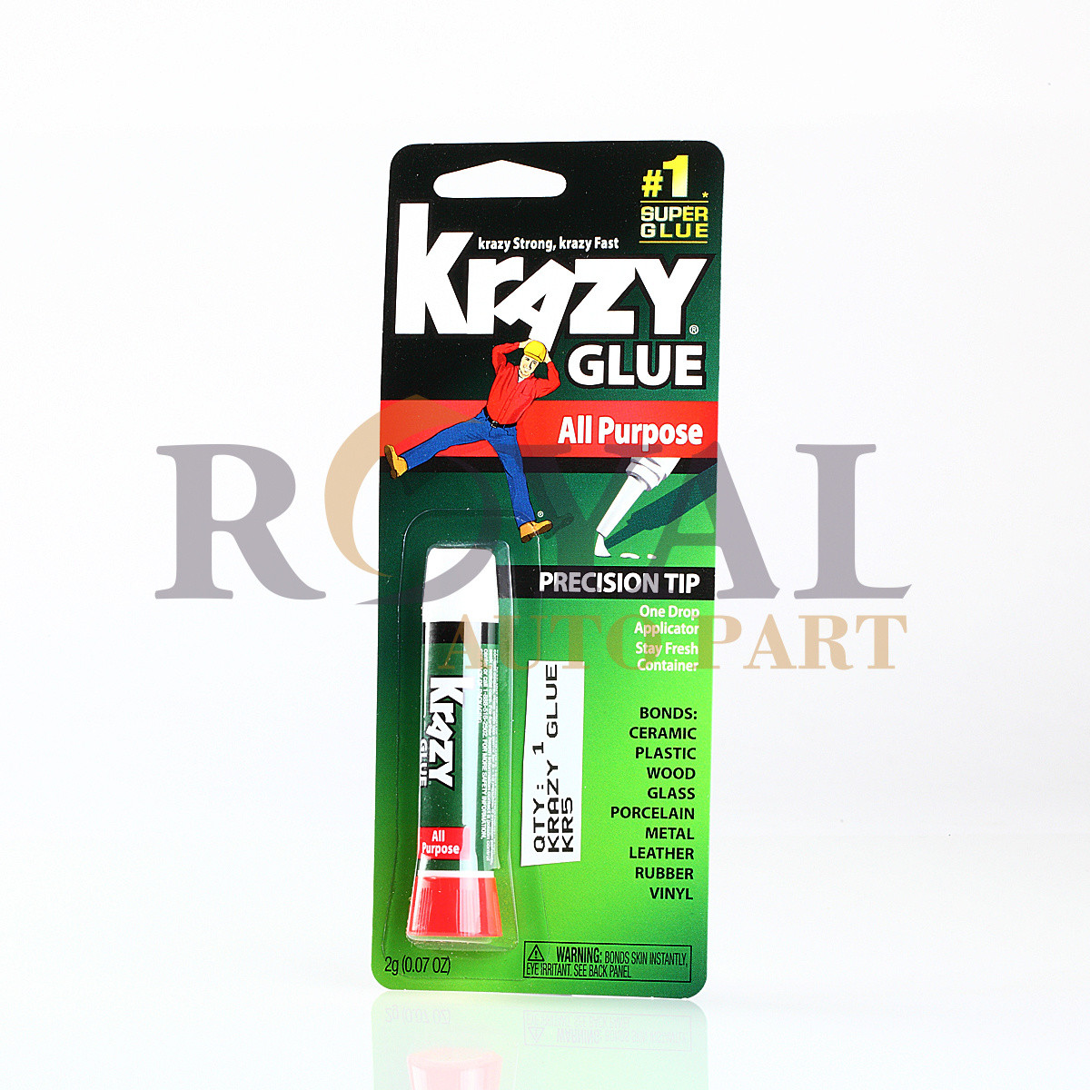 Original Krazy Glue Crazy Super Glue All Purpose Instant Repair