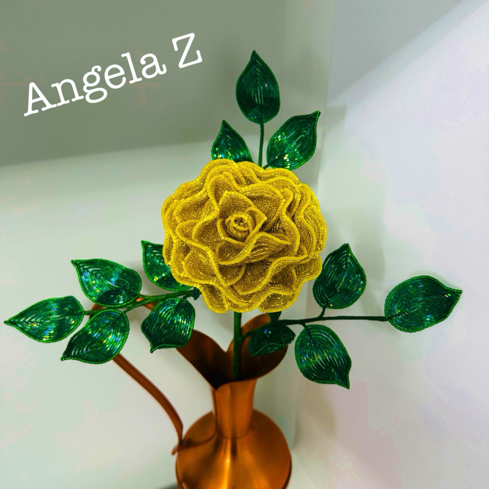 Beaded Rose