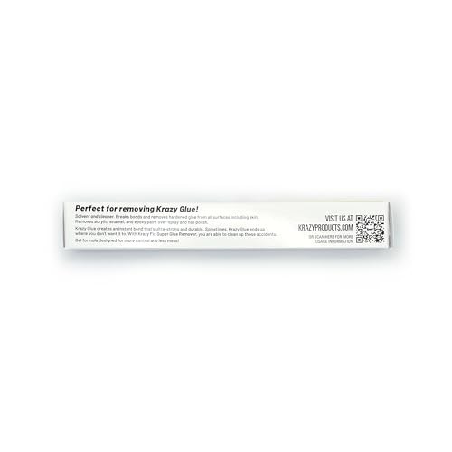 Super Glue Remover Gel 0.3 oz Tubes Plastic Spatula Included for Wood Plastic