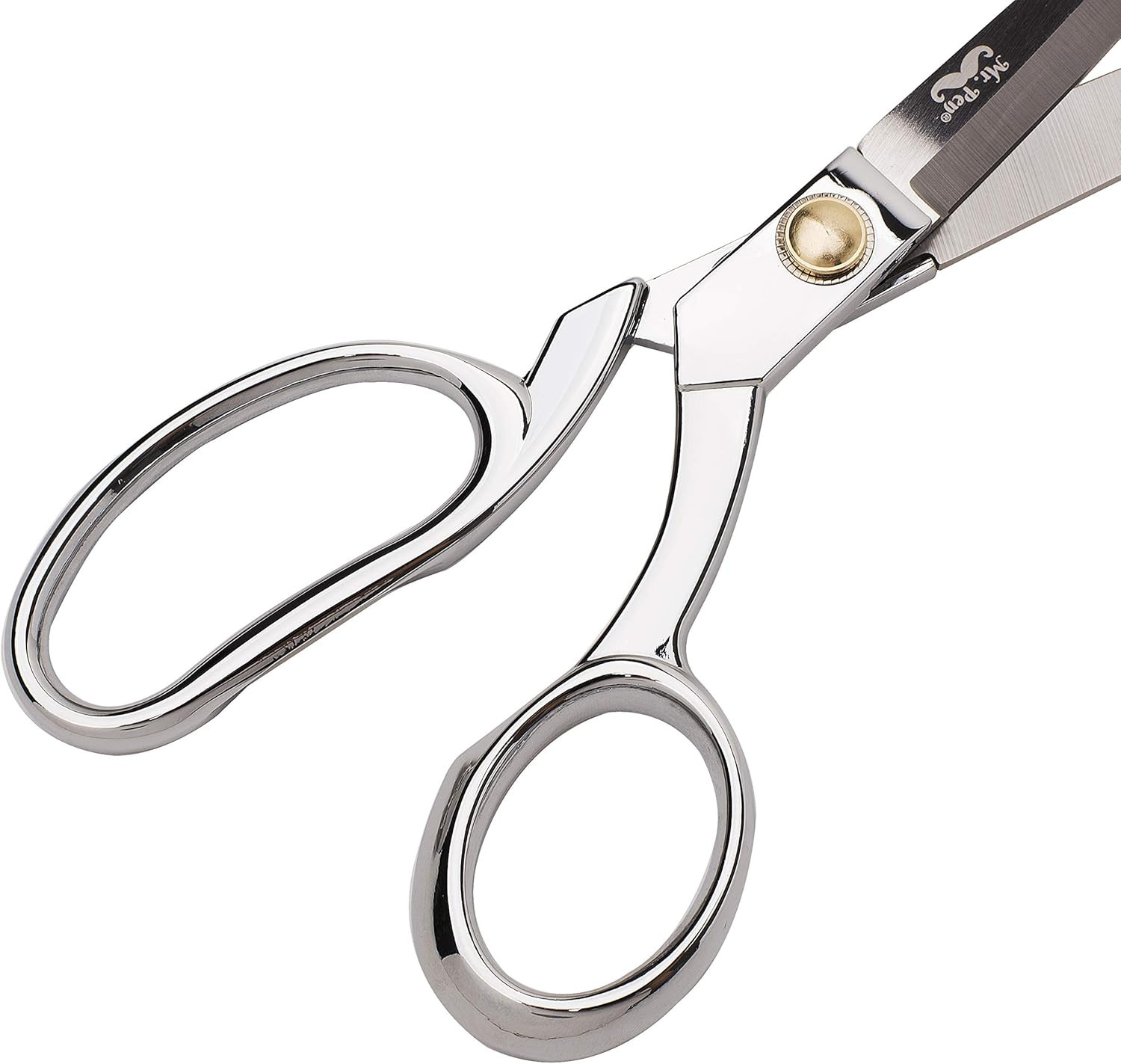 Mr. Pen Metal Scissors, 8 Inch, Carbon Steel, Heavy Duty Sewing & Fabric Scissor