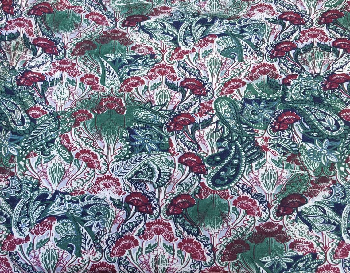 Organic Cotton Spandex Print #1 Fabric by Yard Jersey Knit 4 Way Stretch 8/2/17