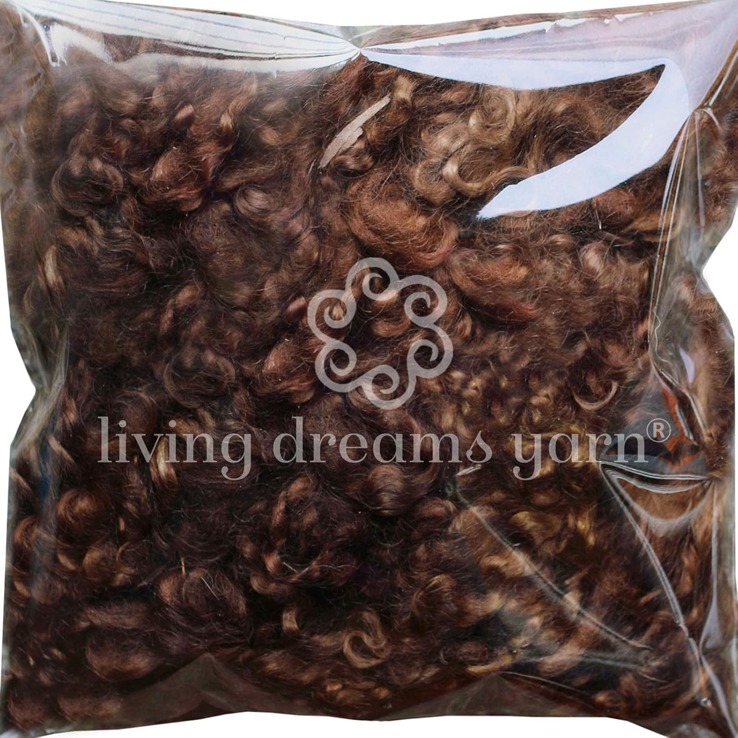 Real Mohair Locks. Organic Hand Dyed Wool Fiber for Doll Hair and Wigs, Felting,