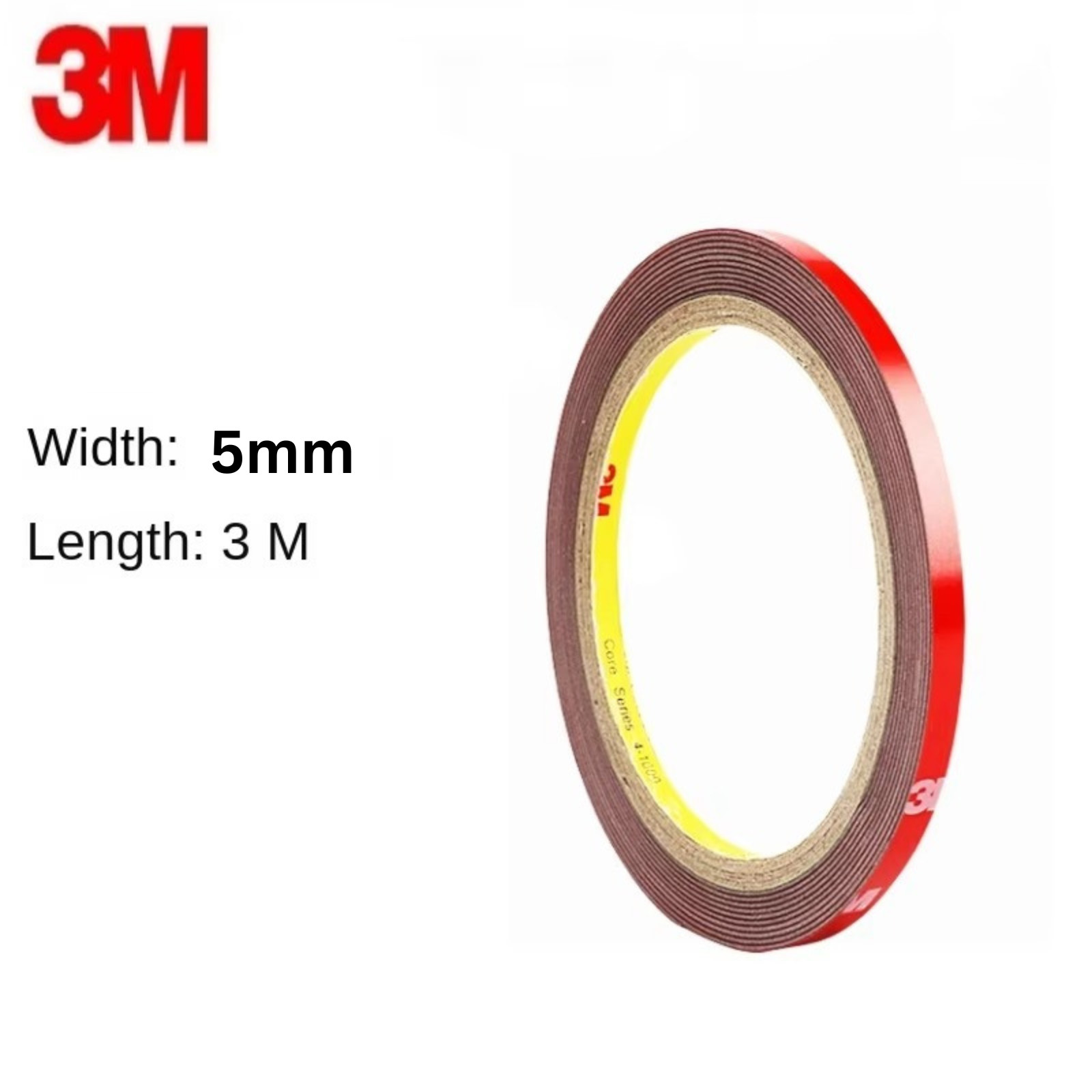 3M Double Sided Tape Heavy Duty Mounting Tape for Car, Home and Office