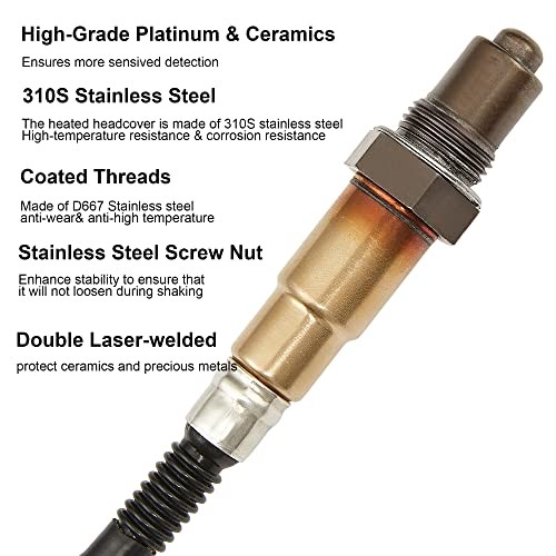 LSU 4.9 5-Wire Lambda WideBand O2 Oxygen Sensor for AEM 30-4110/30-0300/30