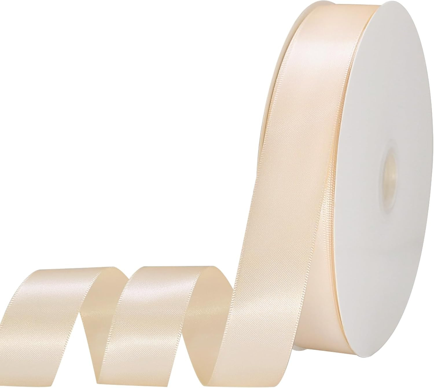 Double Faced Satin Ribbon 1 Inch X 65 Yards Solid Color Ribbon for Gift Wrapping