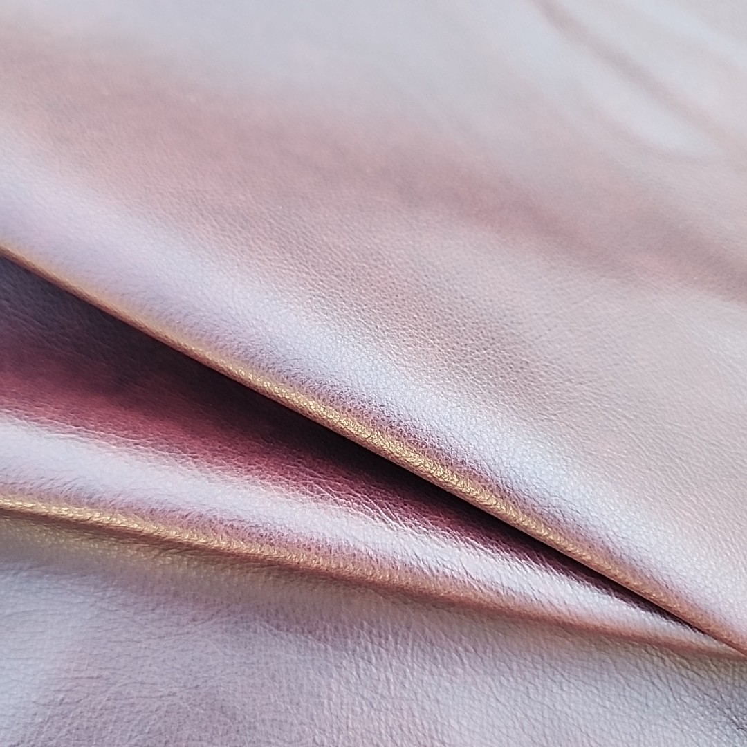 Burgundy Leather Whole Cow Hide High Quality 44.2 Sqft Windsor Burgundy L97