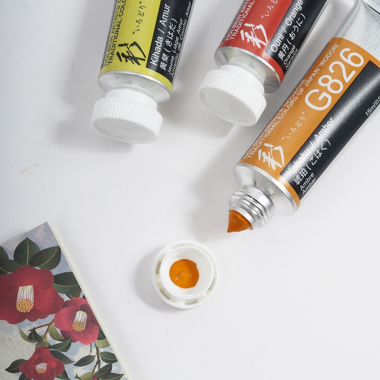 Holbein Artists Gouache Irodori Autumn 12 Color Paint Set 15ml G753 Japan