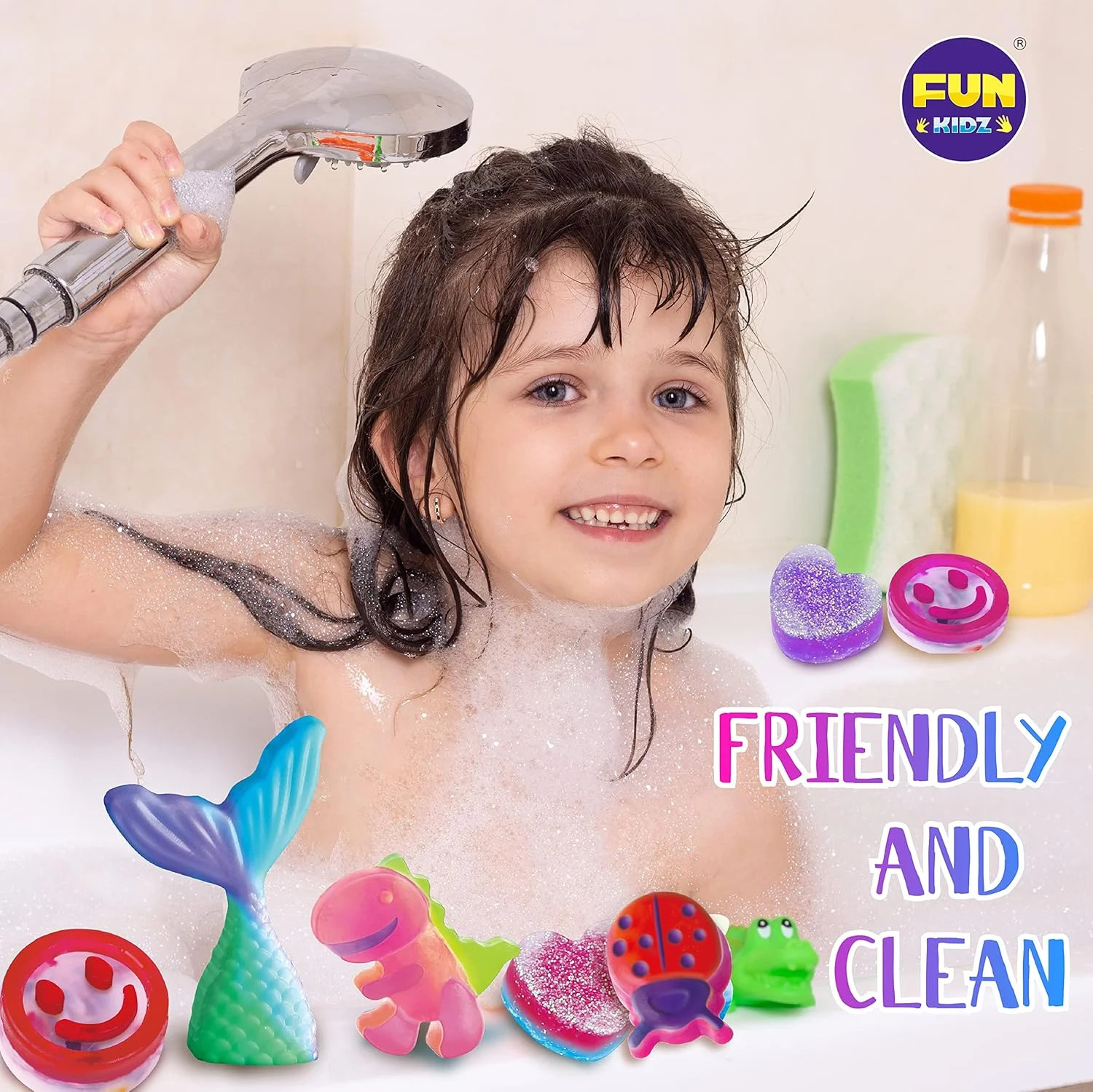 Kid Soap Kit, FunKidz Soap Making Kit for Kids for All Ages DIY Crafts Kits STEM
