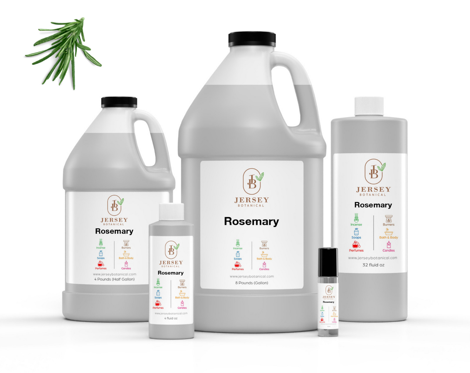 Rosemary Fragrance Oil For Candle, Soap Making Incense Pure 100% Grade Bulk