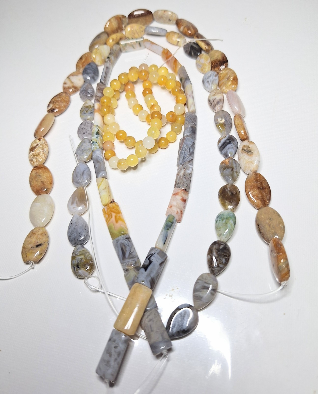 Large Bead Lot Gemstone Beads Jewelry Making Supplies Crafts DIY Jewelry Making