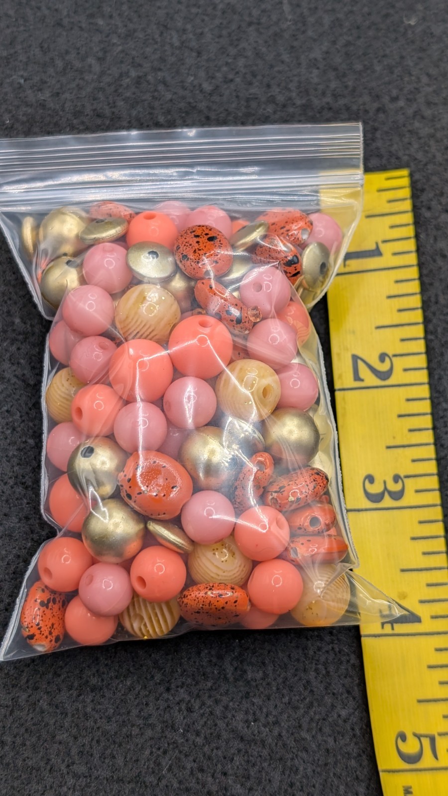 2.9oz Plastic Assorted Loose Beads: Craft DIY Project