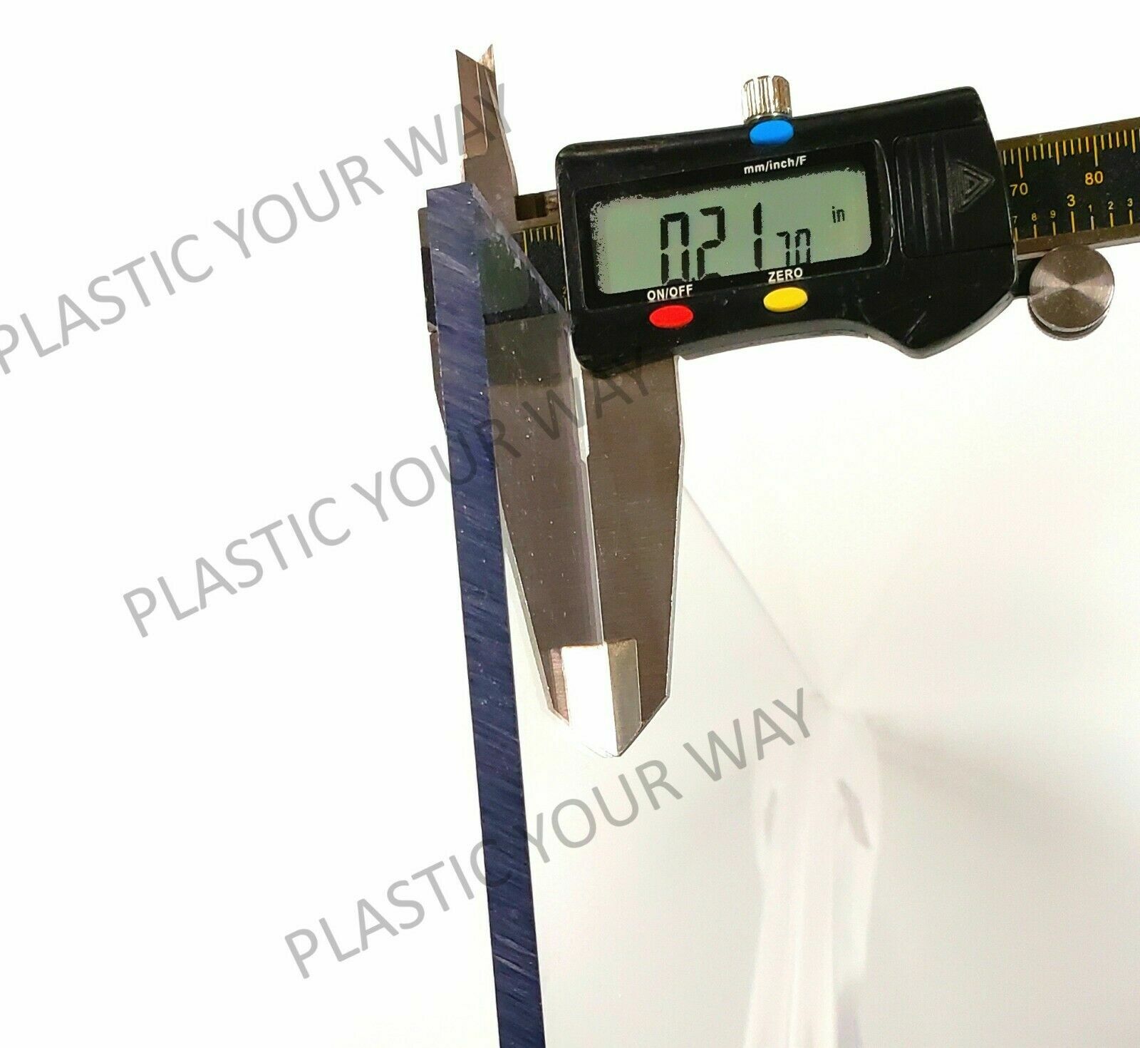 Polycarbonate Clear Plastic Sheet 1/4″
