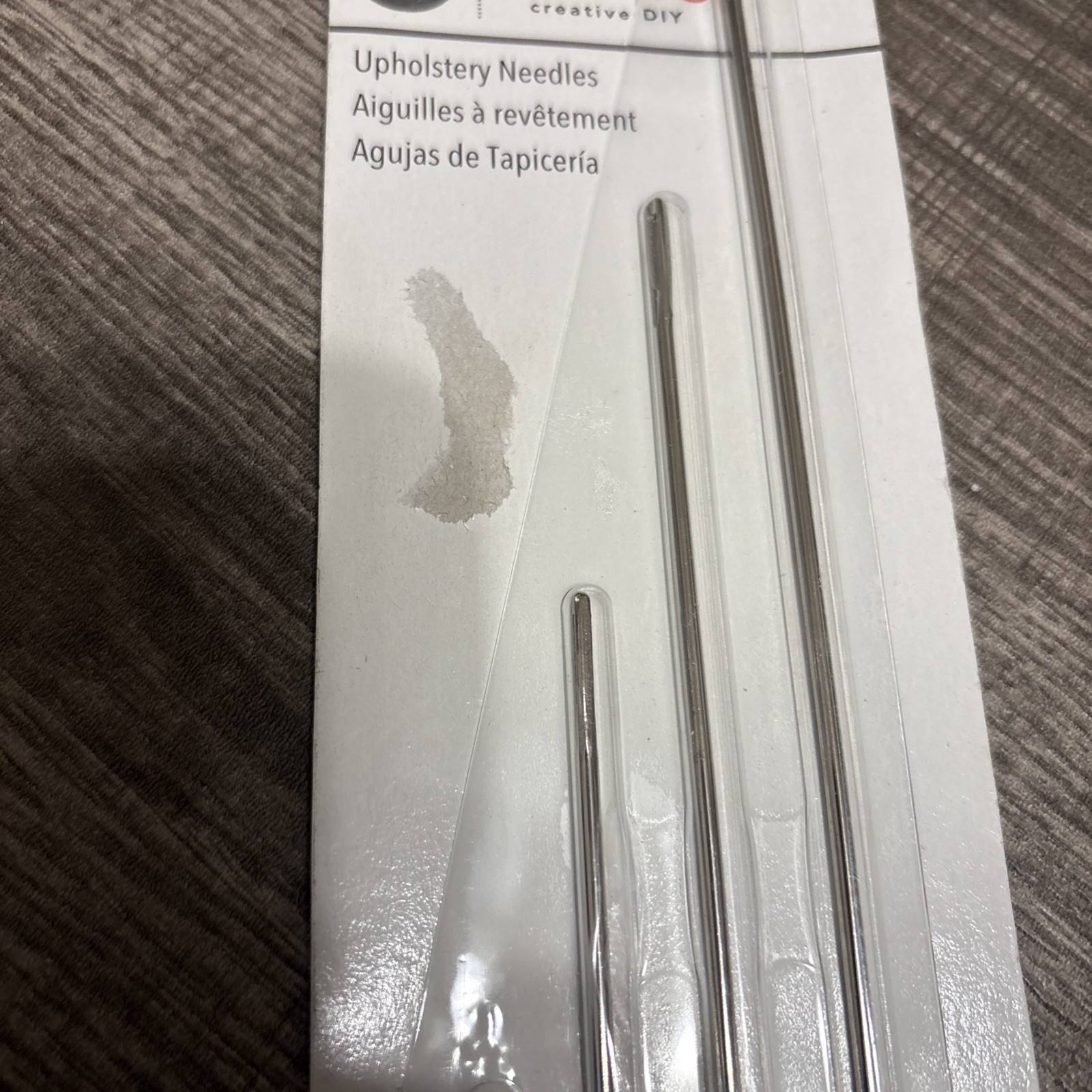 Dritz Home 9021 Long Straight Upholstery Hand Needles, Size 6, 8, 10 & 12