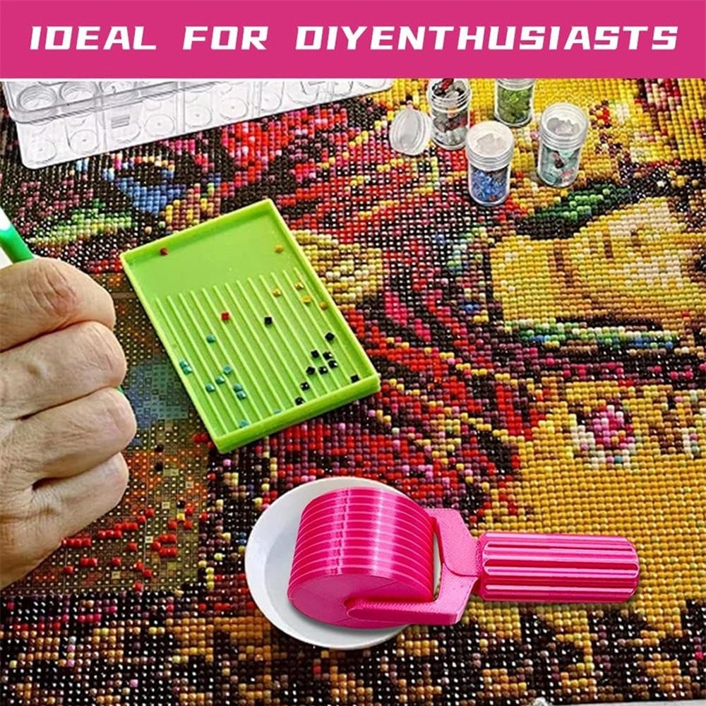3D Printed Diamond Painting Roller Tool for Handmade DIY Diamond Handmade Tool