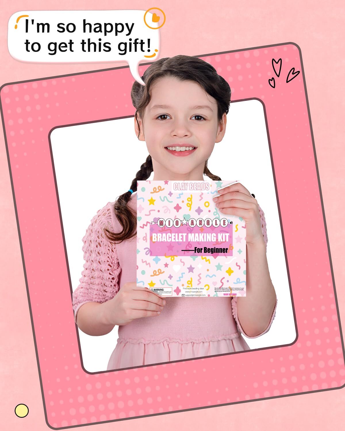 Bracelet Making Kit for Beginner 5000Pcs DIY Arts and Crafts for Kids Age 6-13