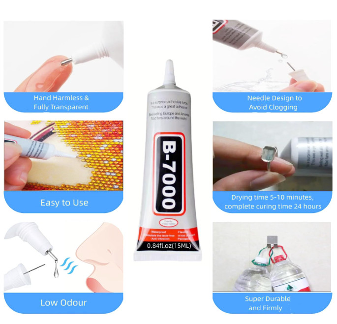 B-7000 Adhesive Multi-Function Glues,Super Glue Suitable for Phone Screen Repair