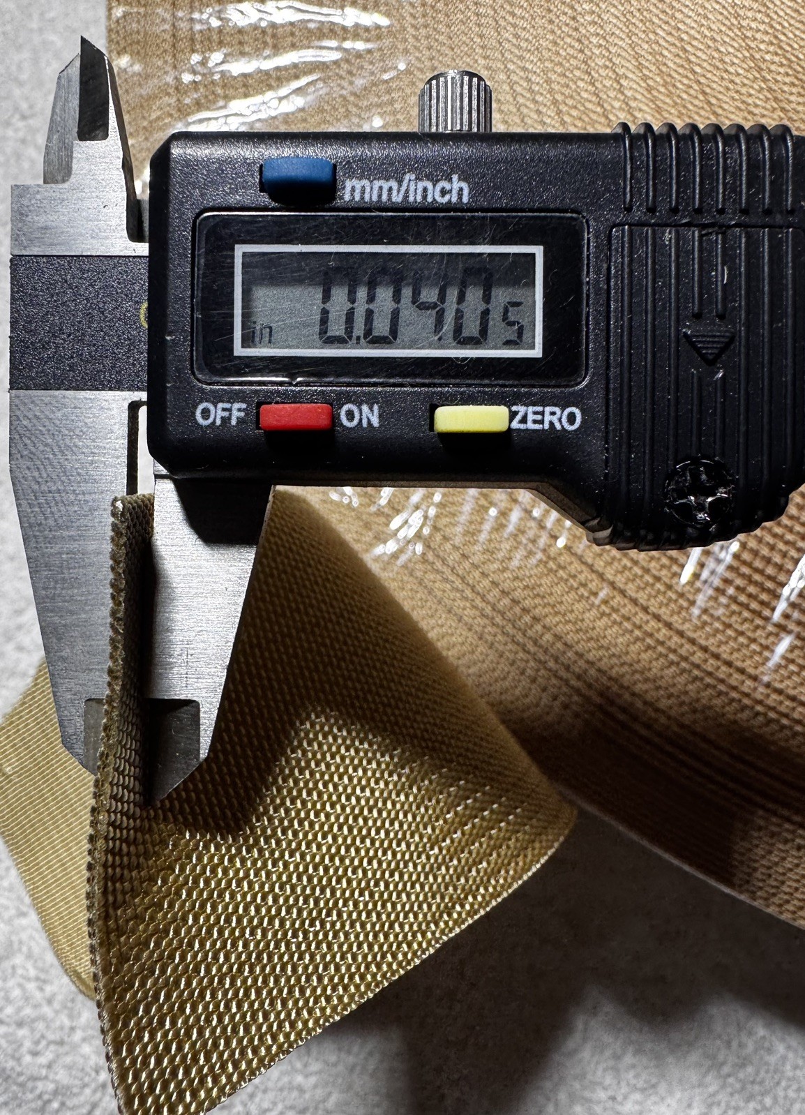 Military webbing 2″ Nylon Class 2 Mil Spec 1 mm thick 100 yard rolls.