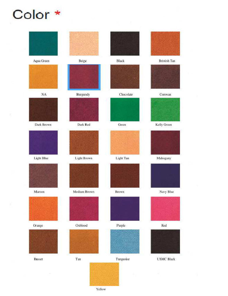 Fiebing’s Leather Dye w/ Applicator – ALL COLORS- 4 OZ |Not for CA Customers|
