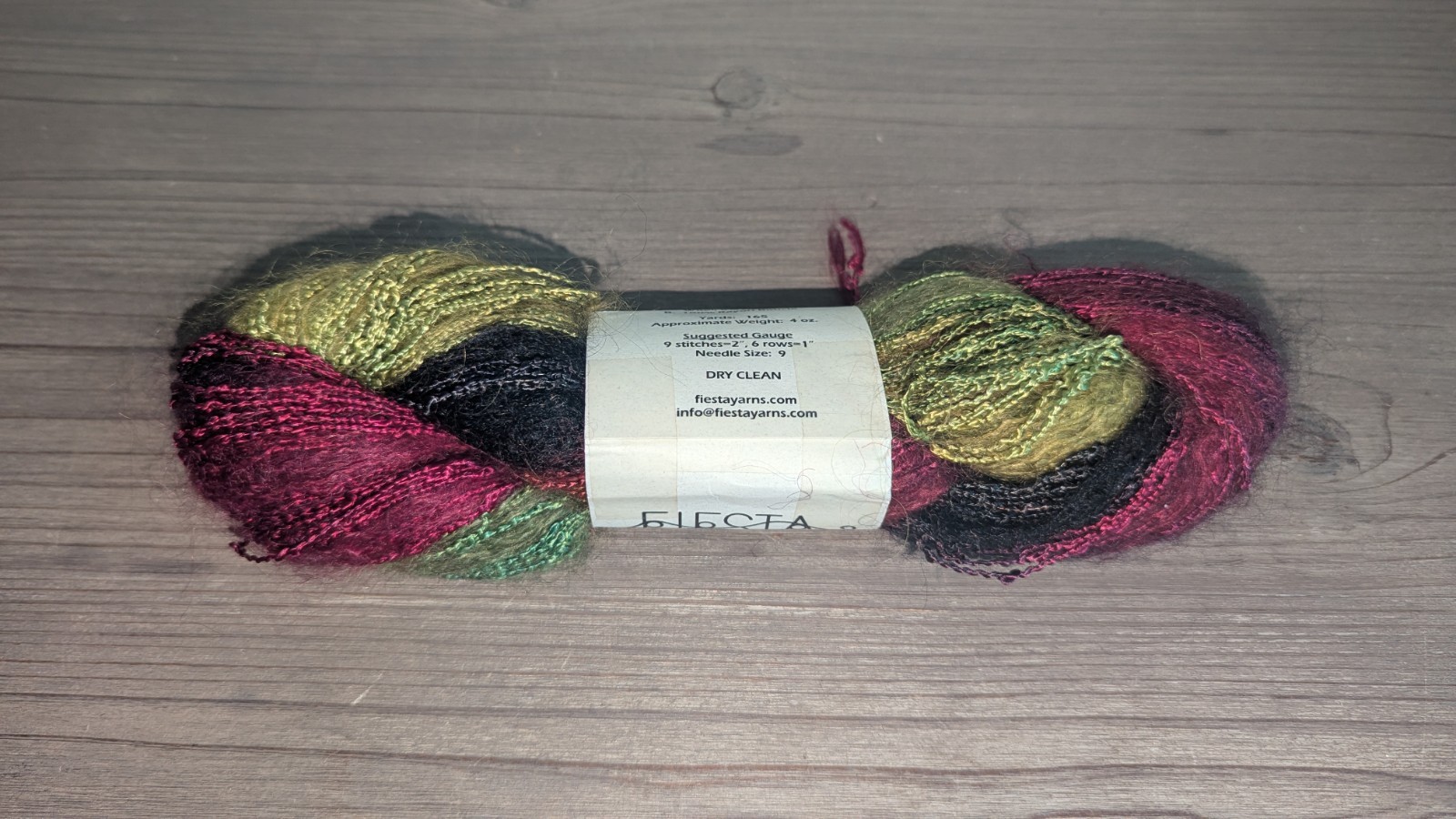 Fiesta Yarn La Boheme Madrid 4oz 165yds Mohair/Wool/Nylon/Rayon 11394 T2
