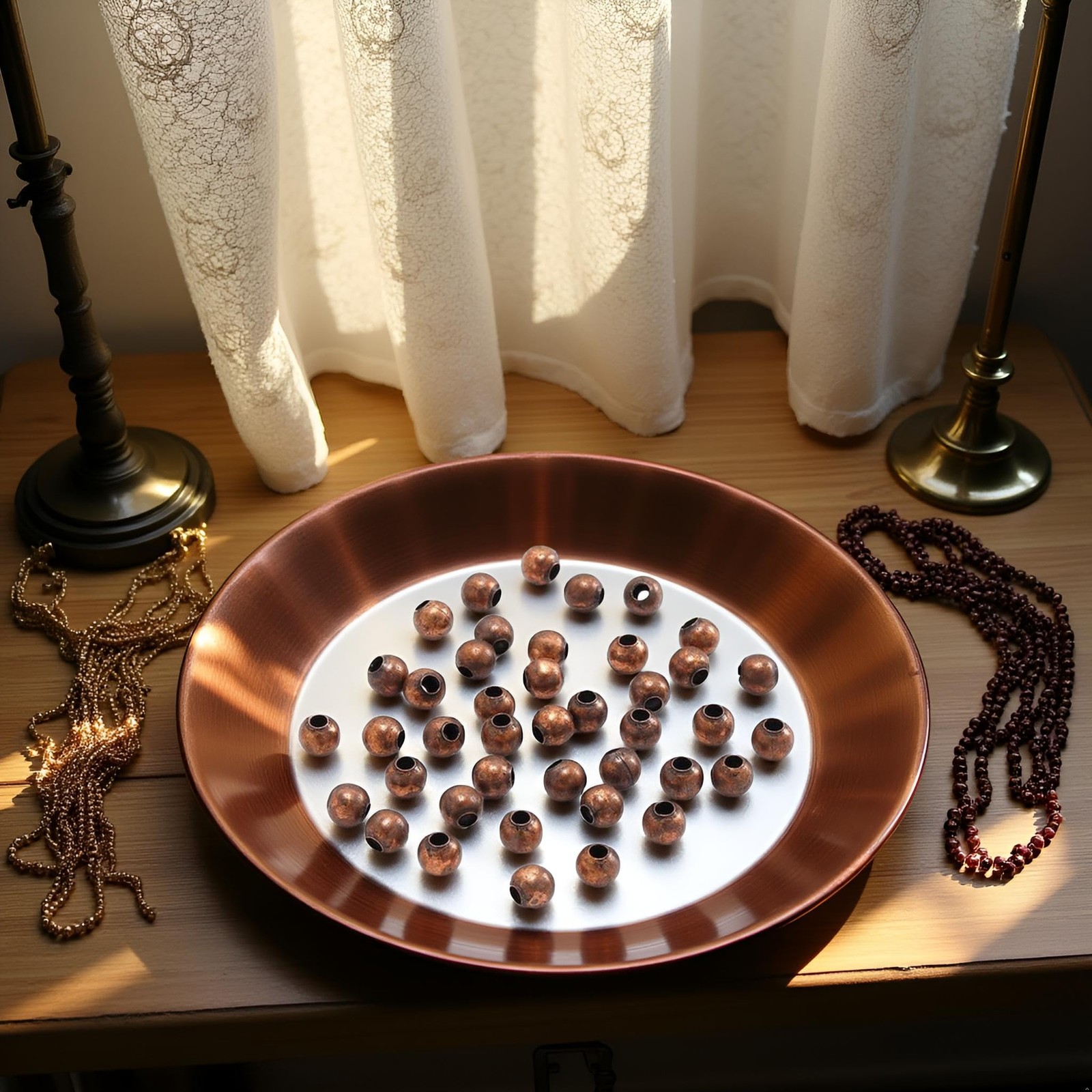 300Pcs/lot 3mm Antique Copper Round Spacer 3 Millimeters,