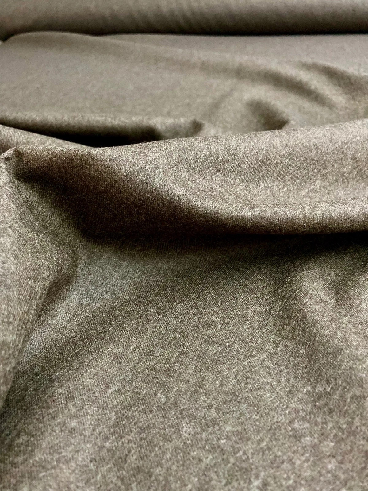 Lightweight Designer Wool – Deep Olive Green – The Fabric Store New Zealand