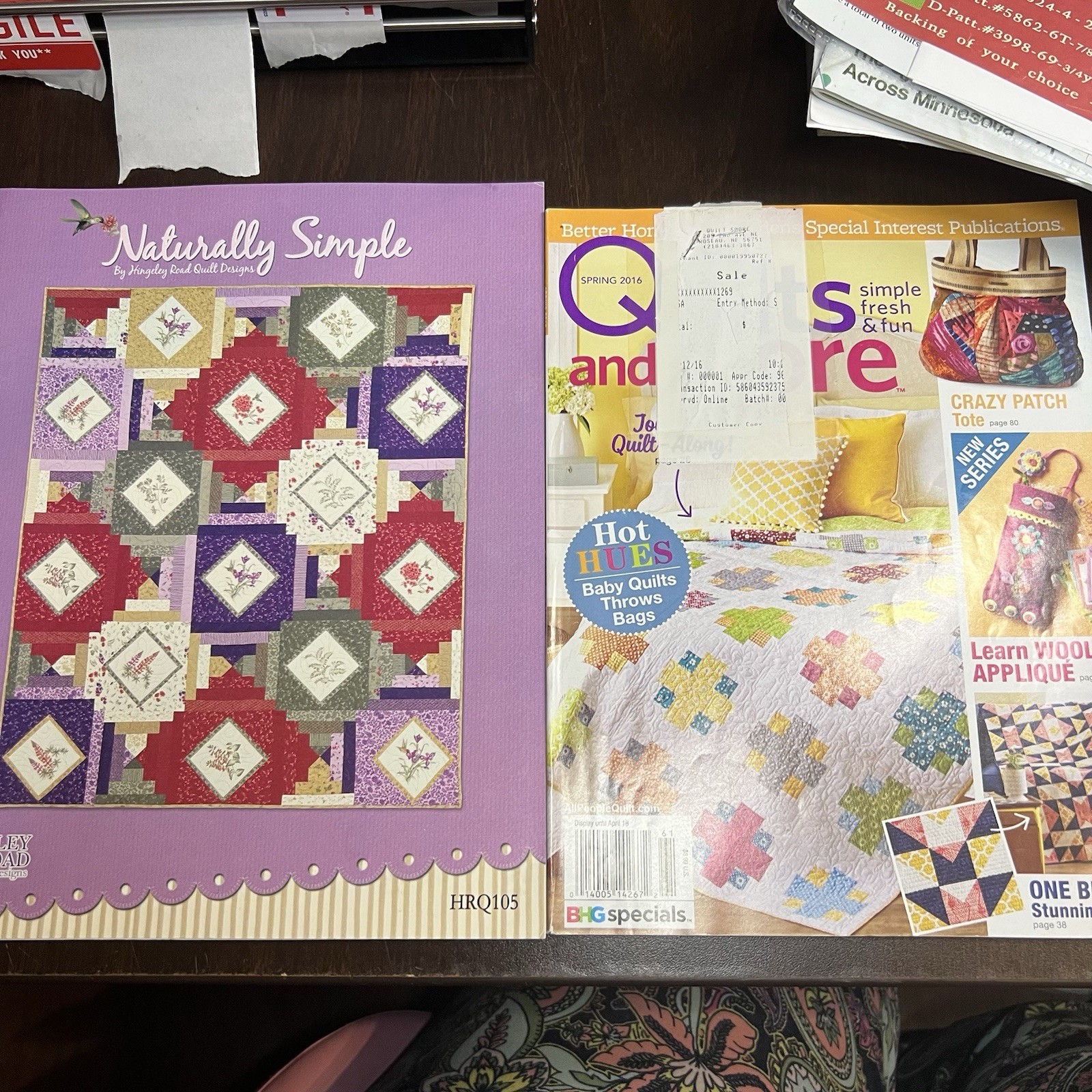 Lot of 11 Quilt Patterns & Magazines Wall Hangings Modern & Traditional