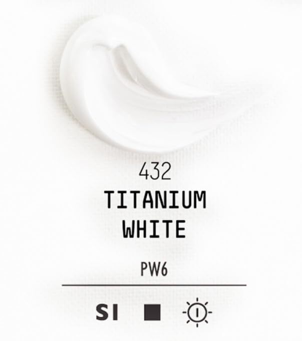 Liquitex Heavy Body Titanium White Acrylic Paint 4.65 Oz High Viscosity Perma…