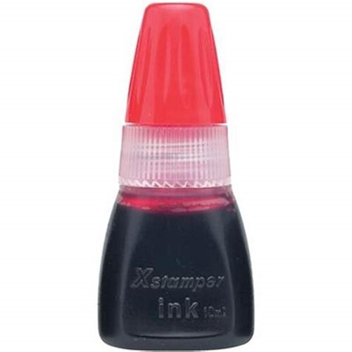 Xstamper Refill Ink 10 ml – Oil Based – Single Bottle – Various Colors
