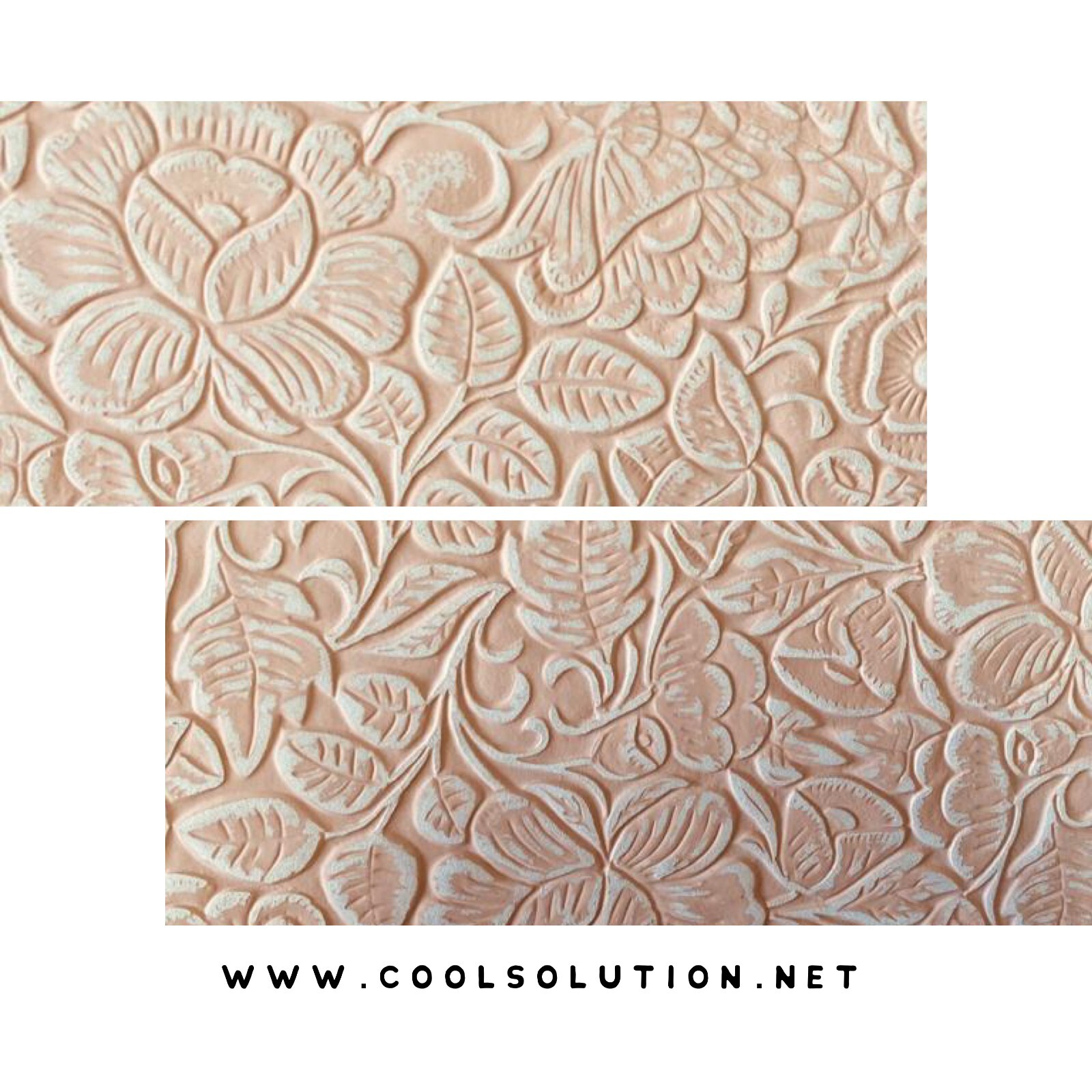 Embossed Leather Sheets, Geranium Rose Cut to Size 1.2-1.4 mm For Bags, Earrings
