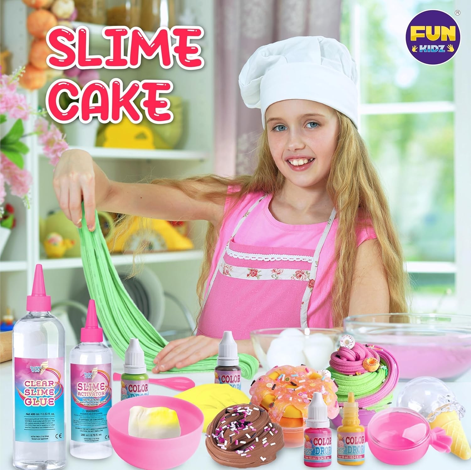 Gift Butter Slime Kit for Girls 10-12, Ice Cream Soft Slime Making Kit Ages …
