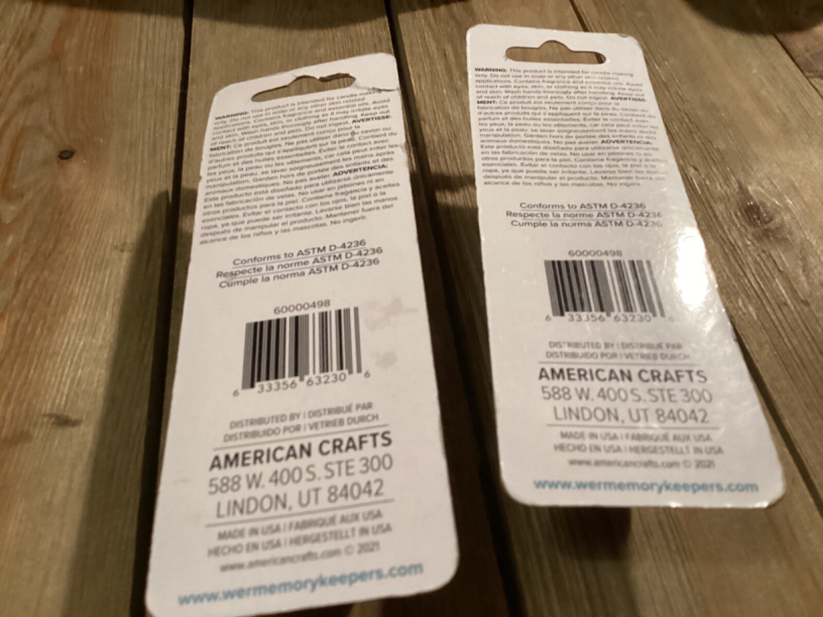 Wick Candle Making Scent 1 fl oz (30 ML ) Jasmine Scent~ Lot of 2~