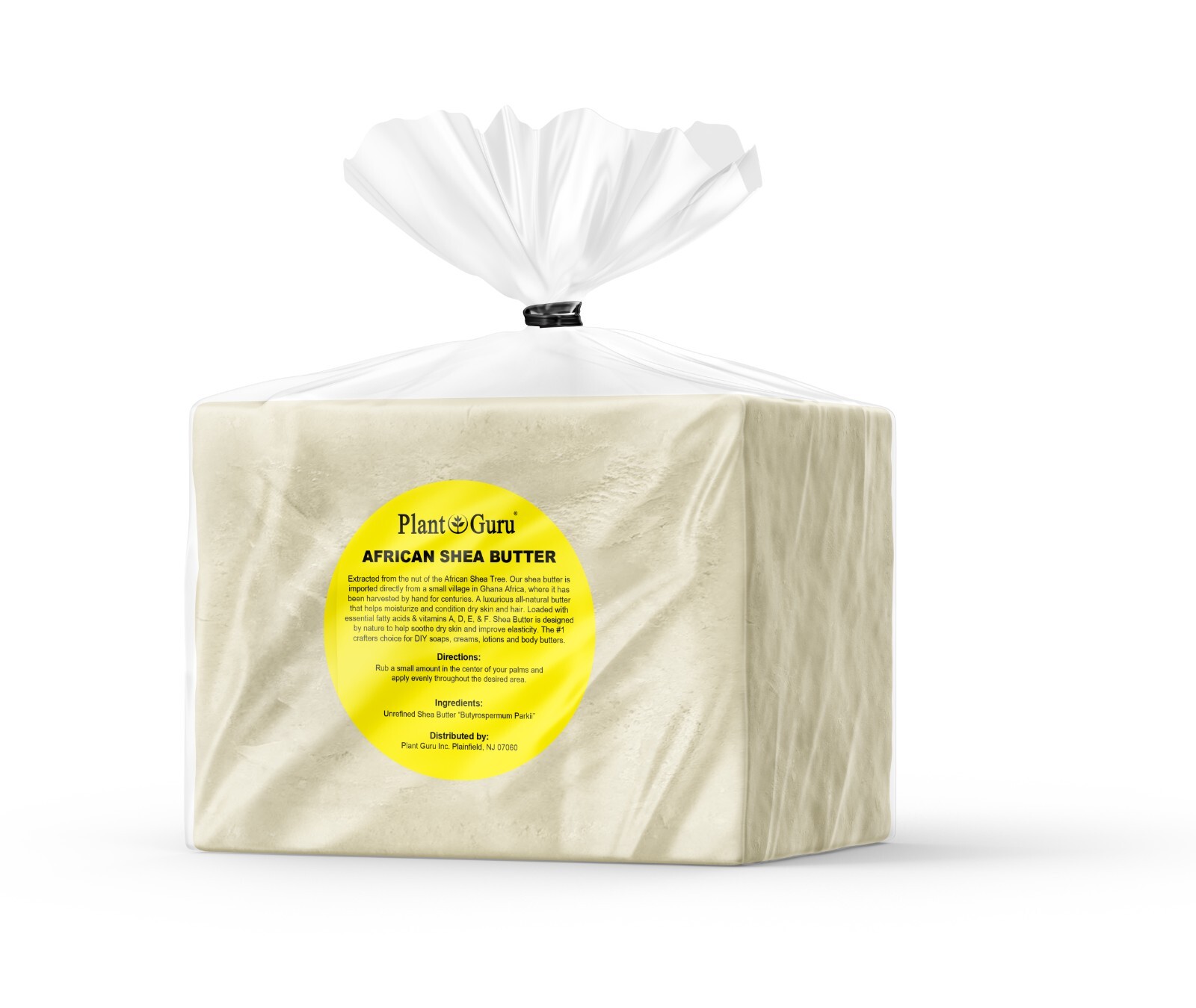 Raw African Shea Butter 12 oz. 100% Pure Organic Unrefined Natural From Ghana