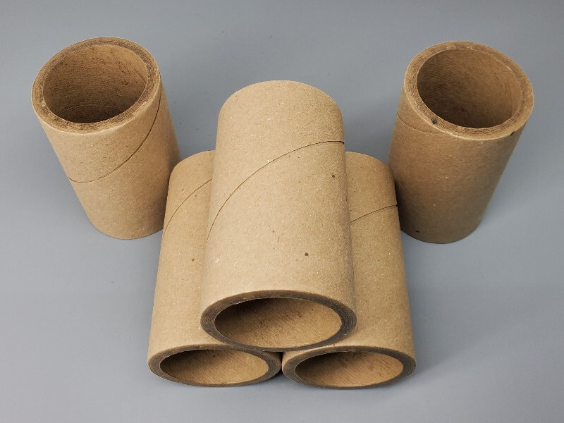 5pc Fireworks Paper Cardboard Tubes 2″ x 4″ x 1/4″ Heavy Walled