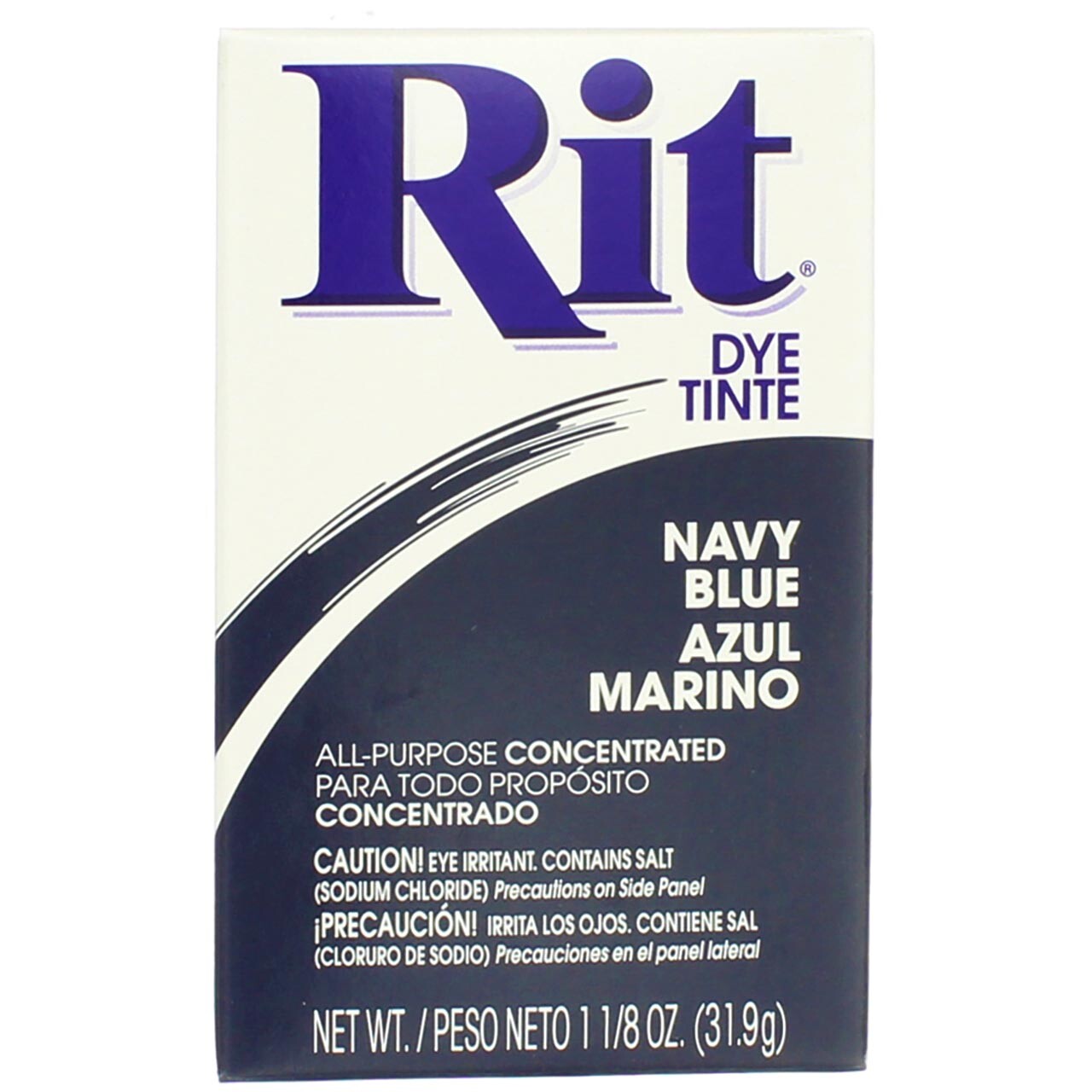 Rit All-Purpose Powder Dye, Navy Blue, 1.125 oz