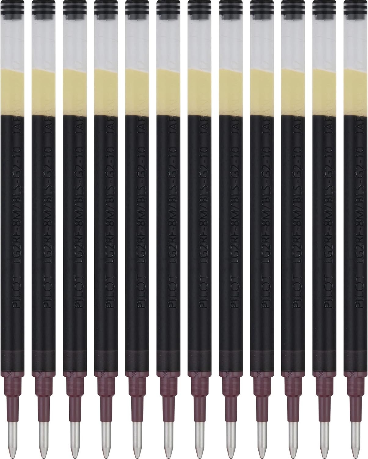 PILOT Pen G2 Gel Ink Refills For Rolling Ball Pens, Bold Point, 1.0mm, Black …