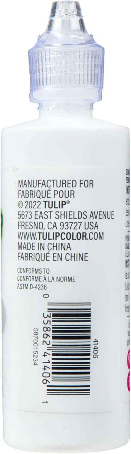 Tulip Puff Paint Slick White 4 Fl Oz (Pack of 3) 4 3),