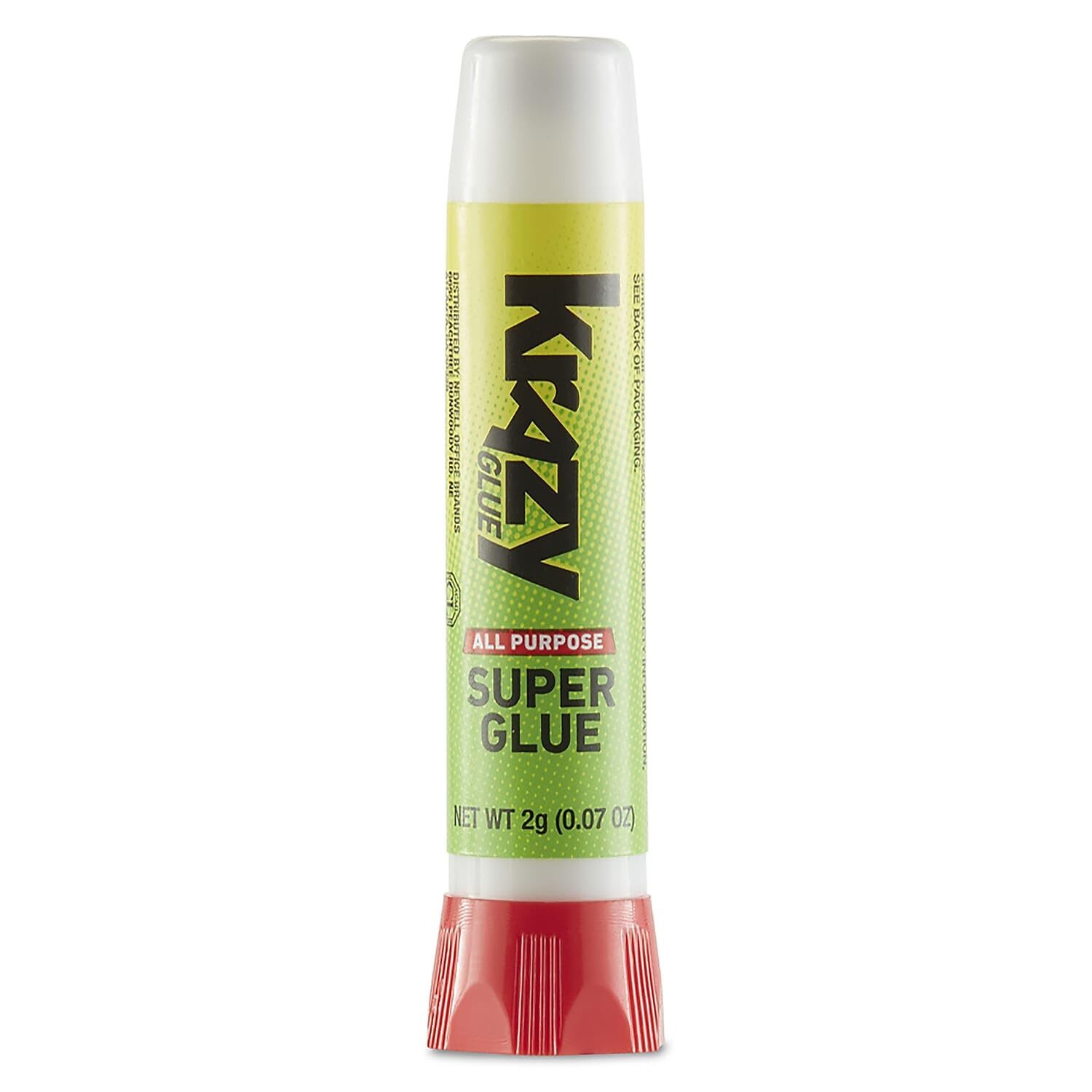 Krazy Glue KG58548R Instant Krazy Glue All Purpose Tube 0.07-Ounce, Multicolor
