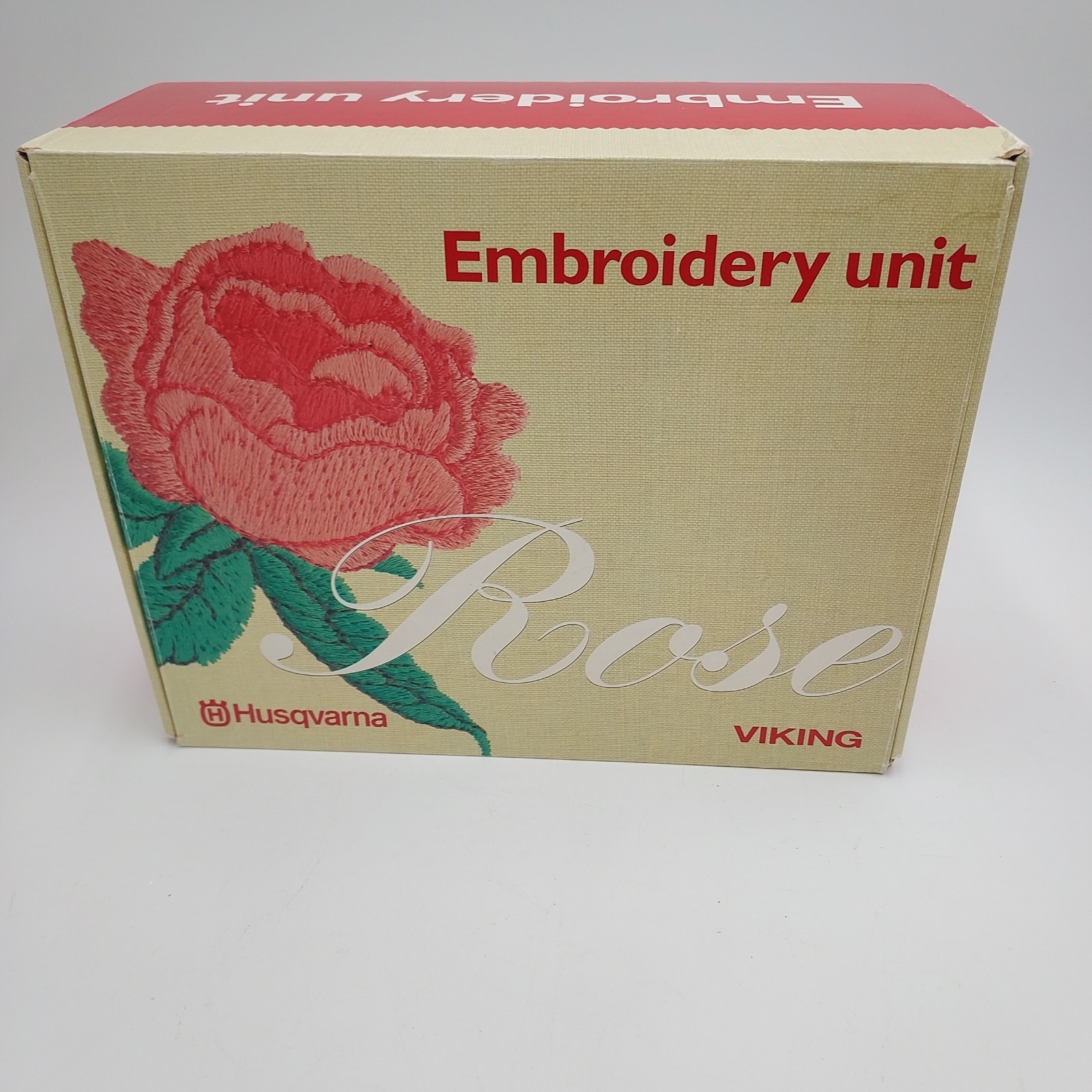 Husqvarna Viking Rose Sewing Embroidery Unit and Plus Hoop for #1+ Orchedia Rose