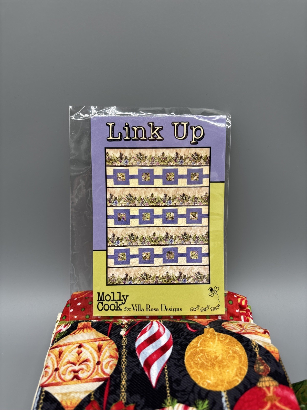 Quilt Kit – Villa Rosa Designs Holiday Quilt 55” X 70” Link Up