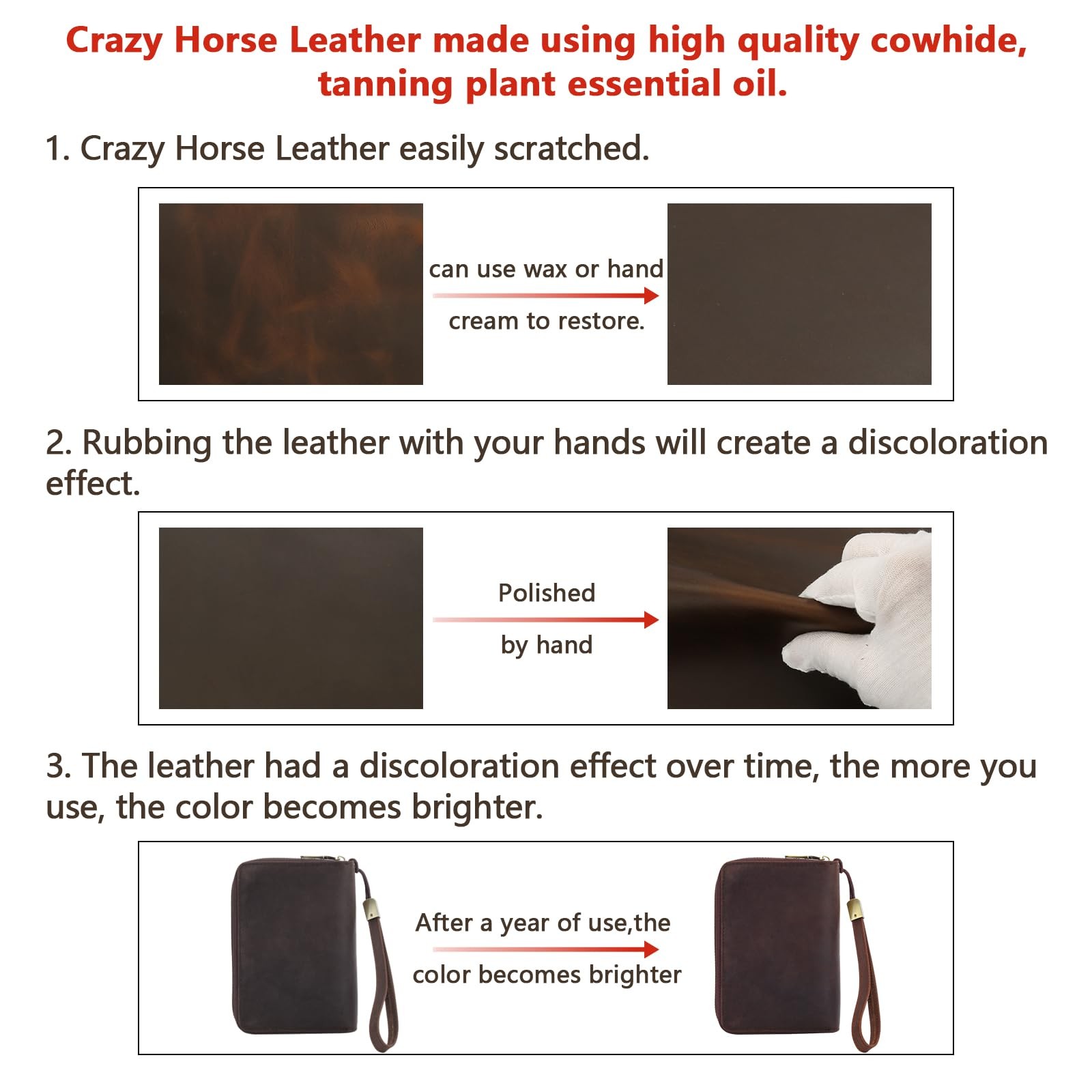 Genuine Leather Sheet 8×12 Full Grain Cowhide 2mm Tooling Crafts Sewing Brown