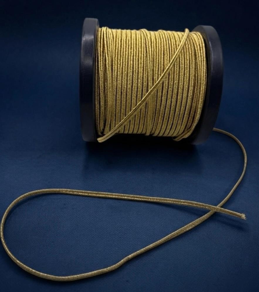 4mm Russia Braid Soutache Cord 100 Meters Gold Sewing Trim Craft Decor
