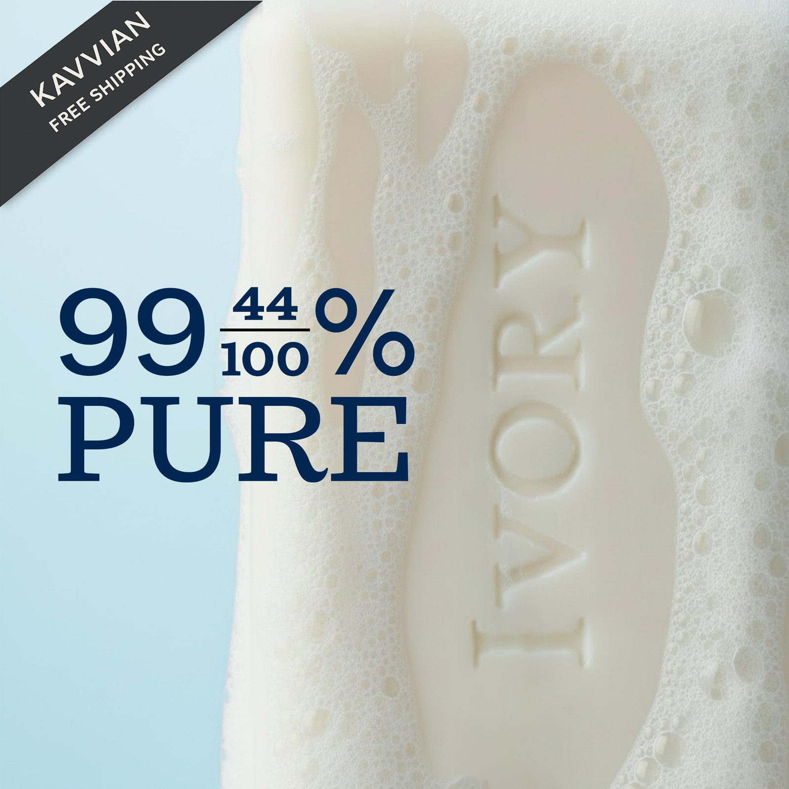 Ivory Gentle Bar Soap, Designed for Whole 3.17 Ounce (Pack of 10), White