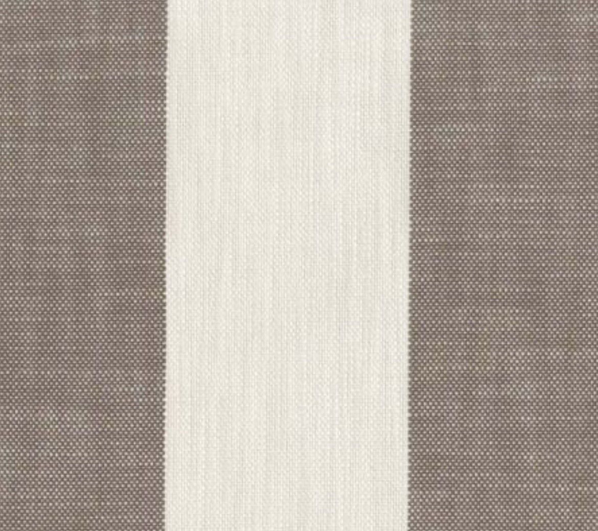 PERENNIALS INDOOR OUTDOOR UPHOLSTERY FABRIC VINTAGE STRIPE SABLE BTY