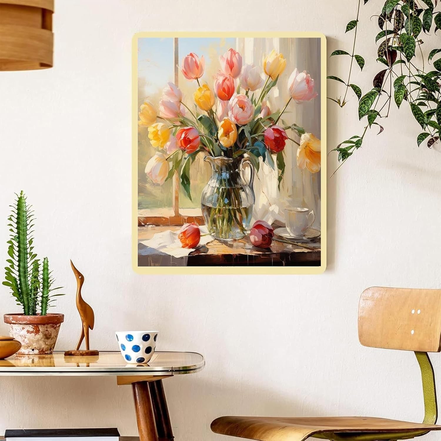 Paint by Numbers Kit DIY Canvas Painting Set for Adults Kids Home Decor Gift