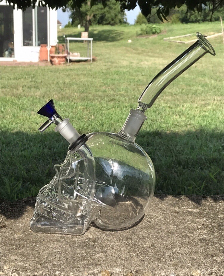 DIY Bong Kit 2”-6” Lstem 90 Or 45 Degree Bent Curved Glass Downstem 14mm Bowl