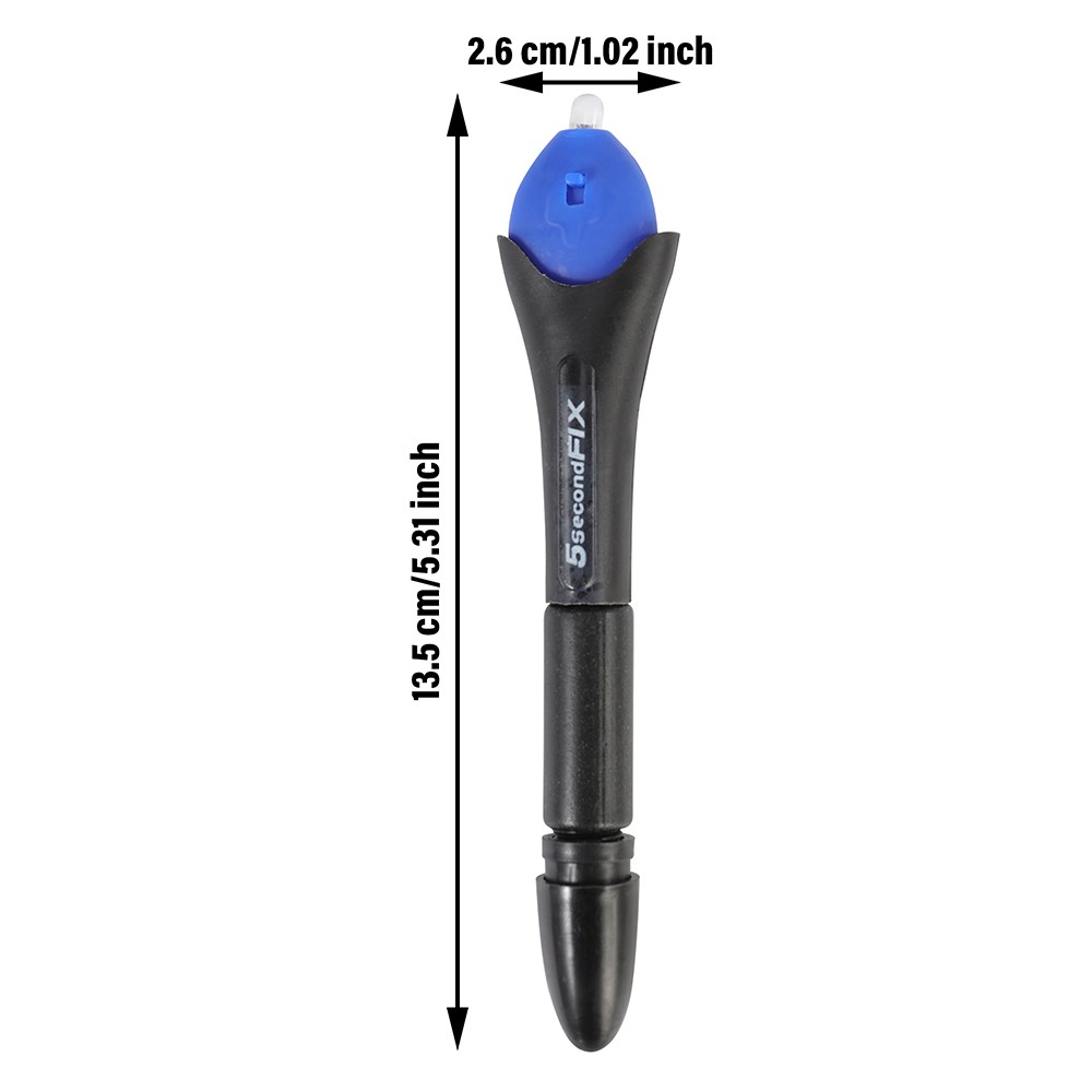 5 Second UV Curing Glue Refill Kit Liquid Plastic Welding Light Repair Tool