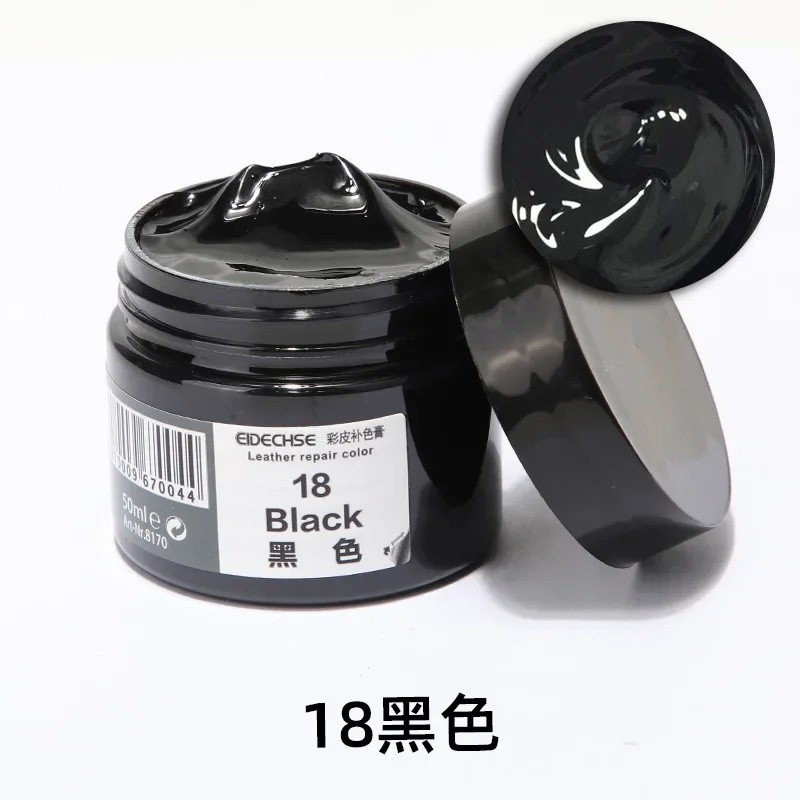 Leather Repair Kit Recoloring Balm Car Seat Couch Sofa Shoes Scratch Color Fix