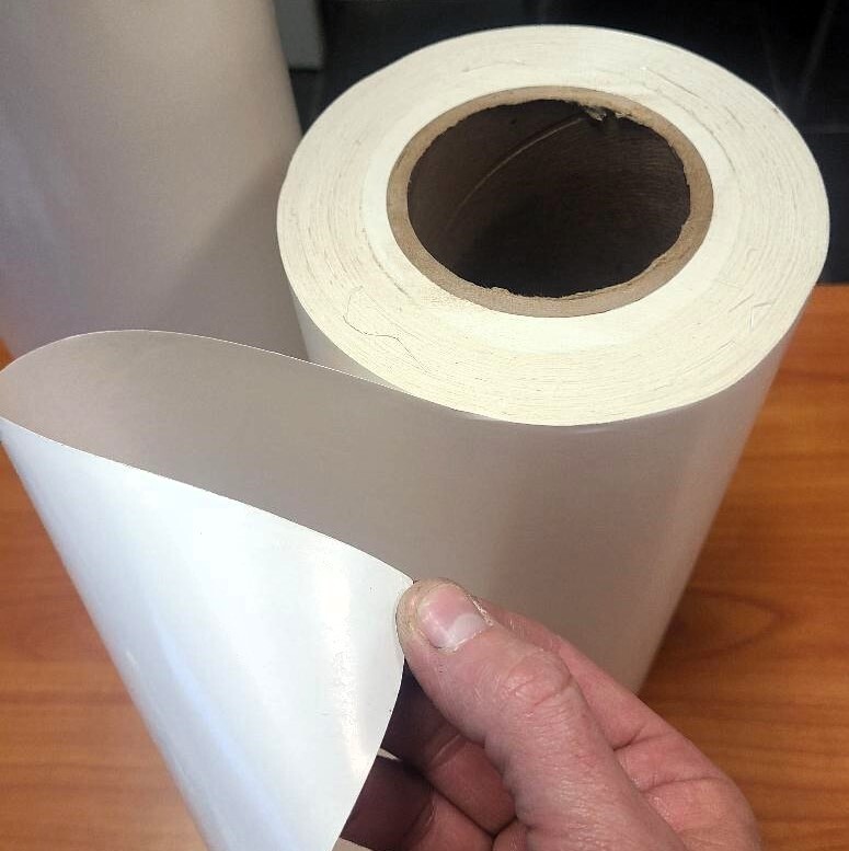 1.0 mil Clear Mounting Laminate Two-Sided Permanent Self-Adhesive