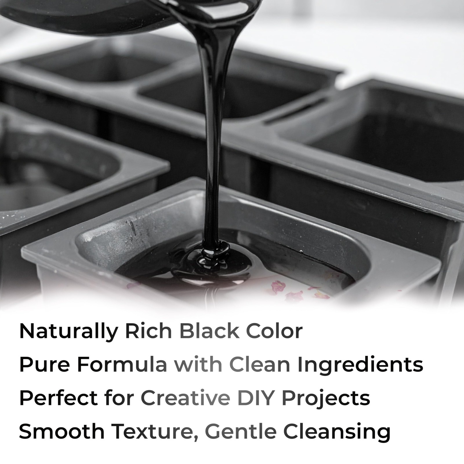Velona 5 Lb – Black Coal Soap Base Sls/Sles Melt And Pour Natural Bars For The