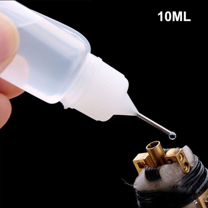 5-100ml Needle Tip Dropper Plastic Bottle Empty Squeezable Liquid Oil Craft US